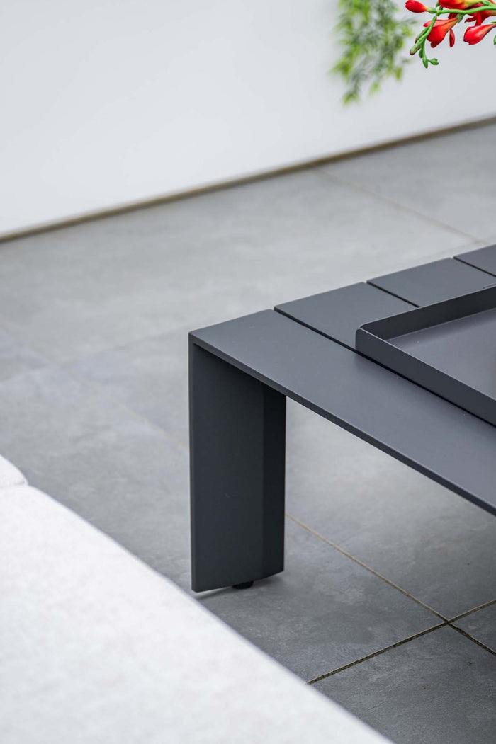 5-delige loungeset Levanto - 5 persoons - met laptoptafel