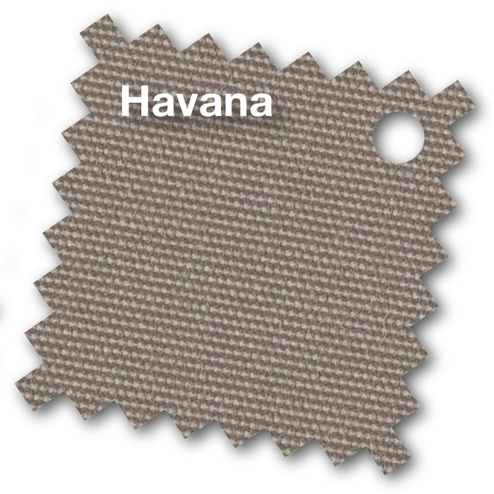 Platinum Challenger parasol T2 Premium - 2,6 x 3,5 m. - Havana Taupe