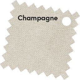 Platinum Challenger Premium T2 3x3 m Champagne Teak - met voet en hoes