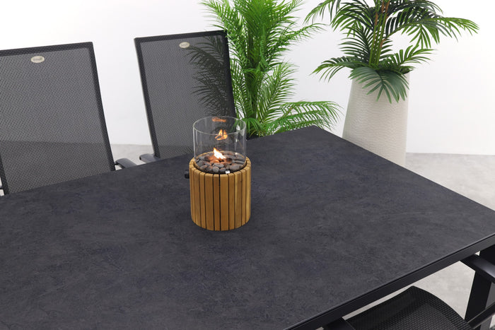 Hartman Valentino|Chaneo verstelbare tuinset - 220x100 cm. - 7-delig