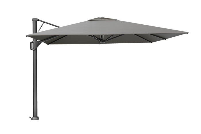 Platinum Beaufort Premium 3,2x3,2 m - Manhattan grey met voet en hoes