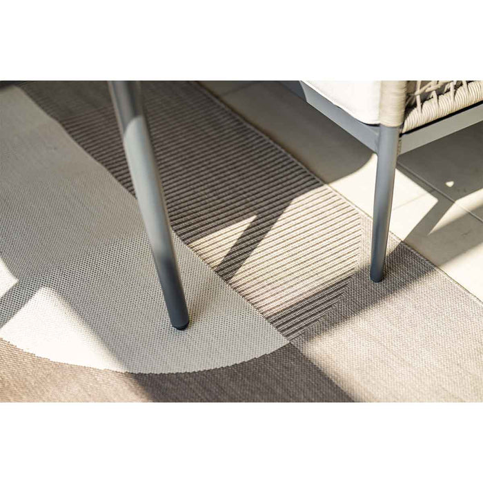 Garden Impressions Burela lounge dining set 5-delig links - taupe
