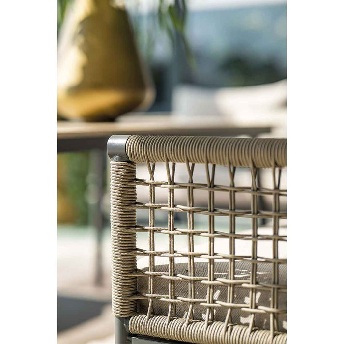 Garden Impressions Burela lounge dining set 5-delig links - taupe