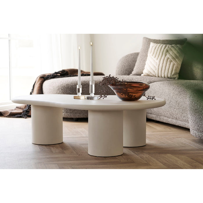 House Nordic - Salontafel Beige - 120x80x35cm - Palmera