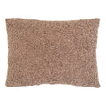 Tavira Cushion - Cushion, brown bouclé 45x60 cm