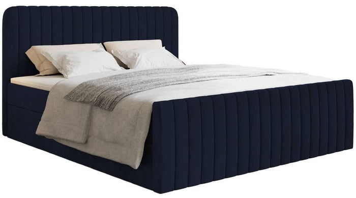 NADUVI Collection Boxspring Adrien velvet met opbergvak 200x200