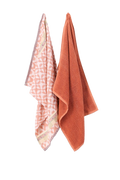 Sissy-Boy Roze handdoek en theedoek