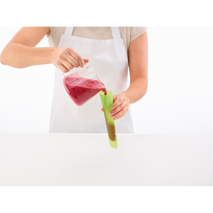 IJsvorm Push-Up, 3 st., Siliconen - Mixed