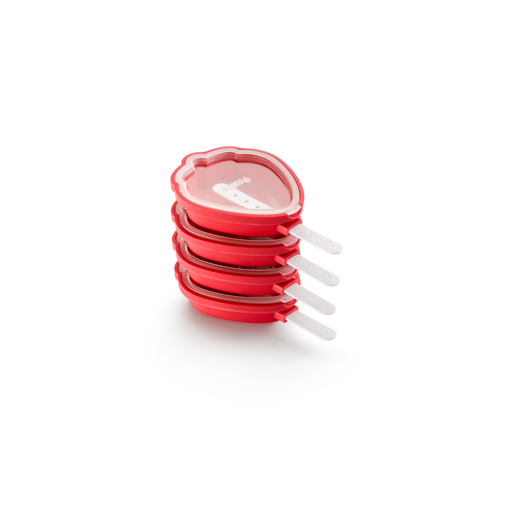IJslolly Vormen Aardbei, 4 st. - Red