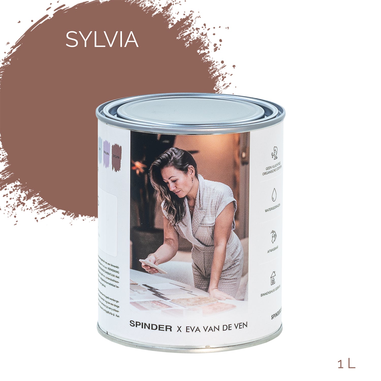 Spinder x Eva van de Ven - 1L Matte Muurverf - Sylvia