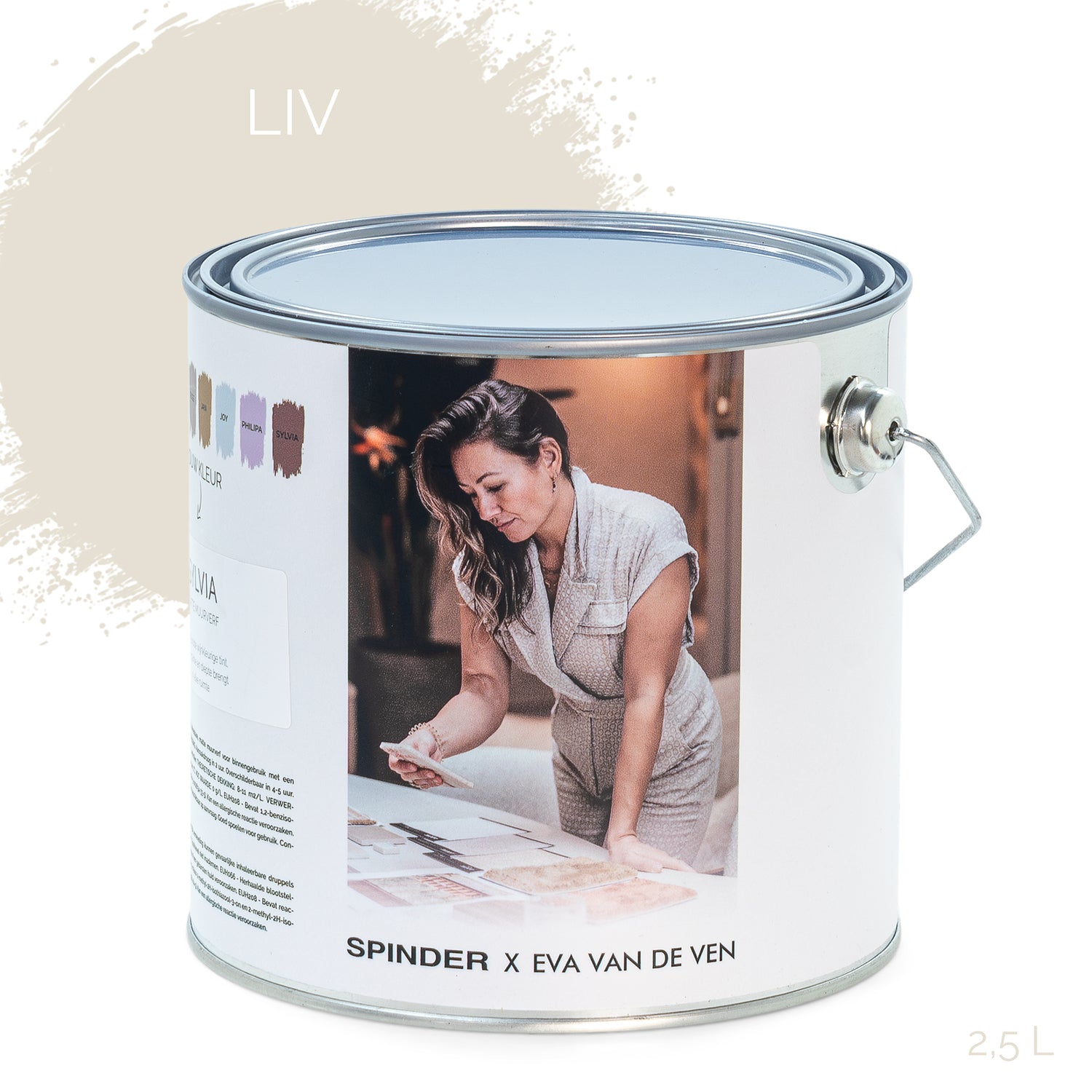 Spinder x Eva van de Ven - 2,5L Matte Muurverf - Liv
