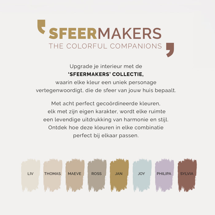 Spinder x Eva van de Ven - 1L Matte Muurverf - Jan
