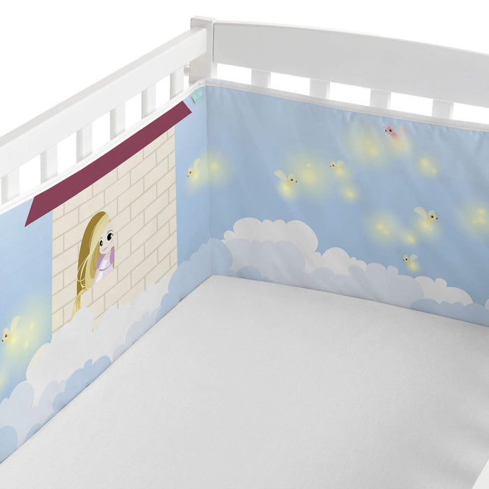 Long braid Wiegwieg 210x40 cm Mr Fox, Veelkleurig, 100% katoen, de kwaliteit van 150 hilos