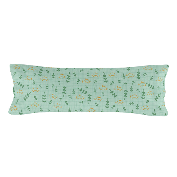 Happy sloth Laken Set 2-delig Moshi Moshi, Veelkleurig, 100% katoen, de kwaliteit van 150 TC