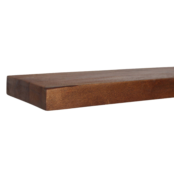 Raw Materias Factory zwevende wandplank bruin