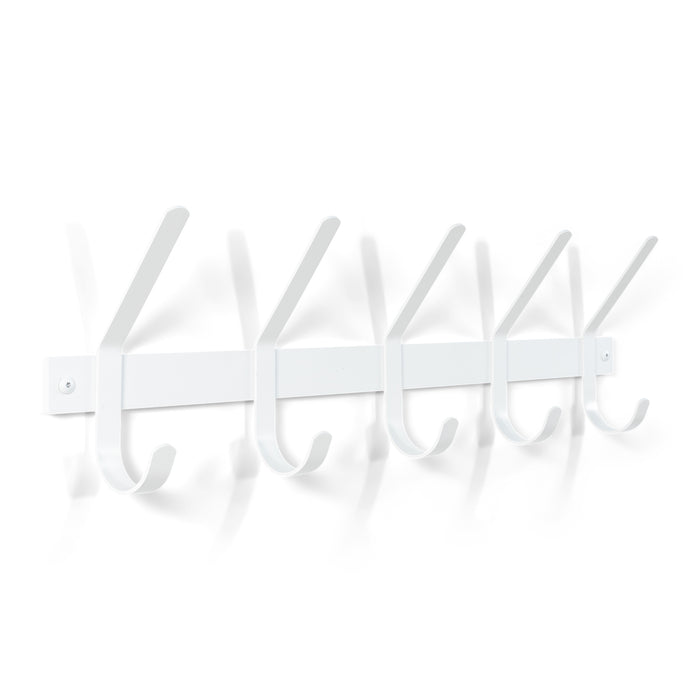 Spinder Design Dexter 5 Wandkapstok - Wit