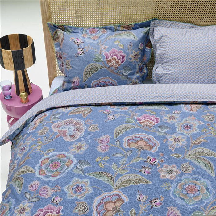 Pip Studio Matata Dekbedovertrek 200 x 200/220 cm - Blauw