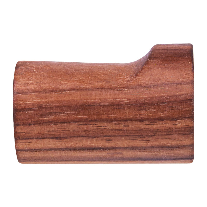 QUVIO Wandkapstok - Hout - donkerbruin - Set van 4