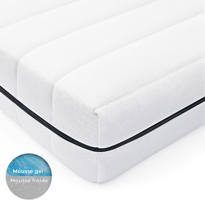 Mister Sandman -7 Zones - koudschuim gel Matras 90x200cm