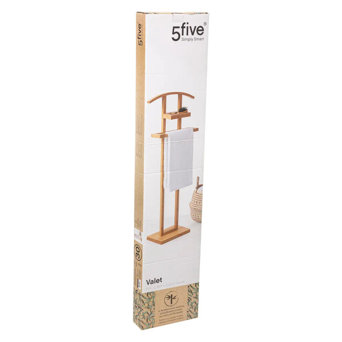 5Five Kledingrek Dressboy - staand - bamboe - 113 cm