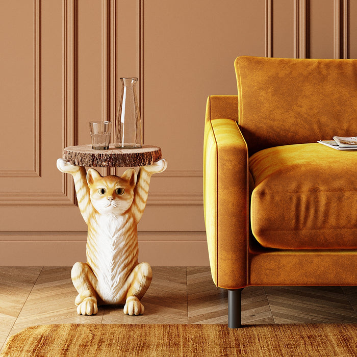 Bijzettafel Animal kat Kare Design