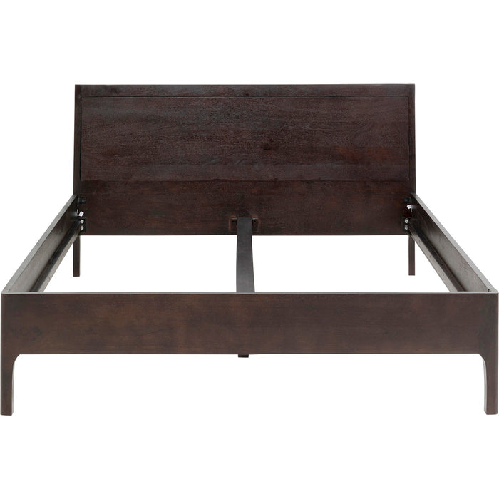 Bed Brooklyn walnoot Kare Design