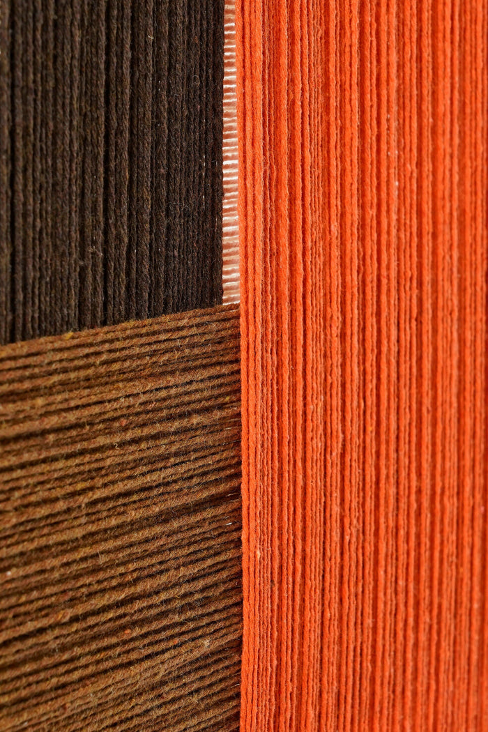 Mica Decorations Kuba Wanddecoratie - FSC 100% - Katoen - Oranje