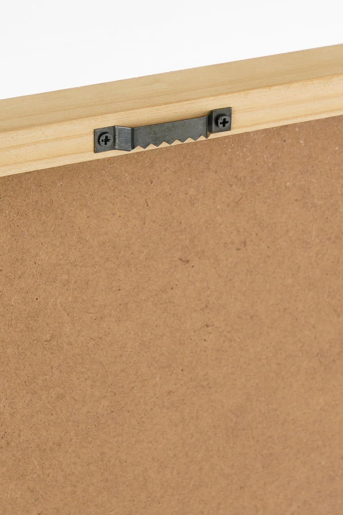 Mica Decorations Mista Wanddecoratie - 100% FSC - MDF - Bruin