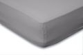 Eleganzzz Hoeslaken Jersey Katoen Stretch 35cm Hoge Hoek - licht grijs