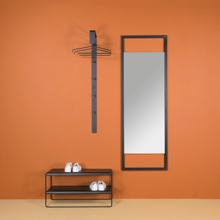 SPINDER DESIGN ARCUS BAR Wandkapstok - Zwart