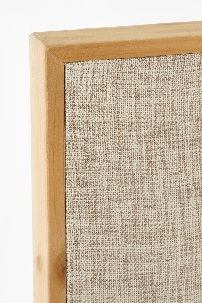 Mica Decorations Mista Wanddecoratie - 100% FSC - MDF - Bruin