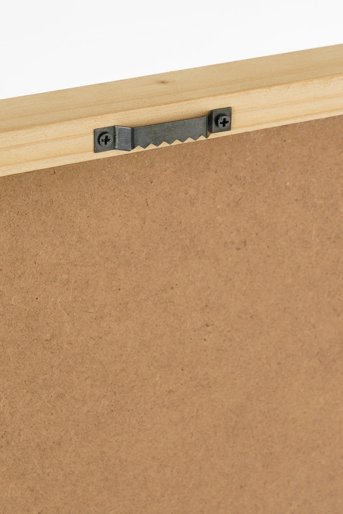 Mica Decorations Mista Wanddecoratie - 100% FSC - MDF - Bruin
