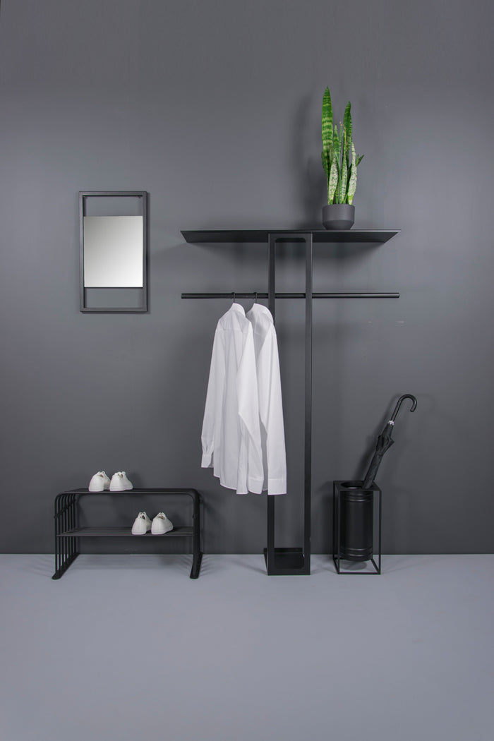 SPINDER DESIGN LUNO LARGE 100 Wandkapstok - Zwart