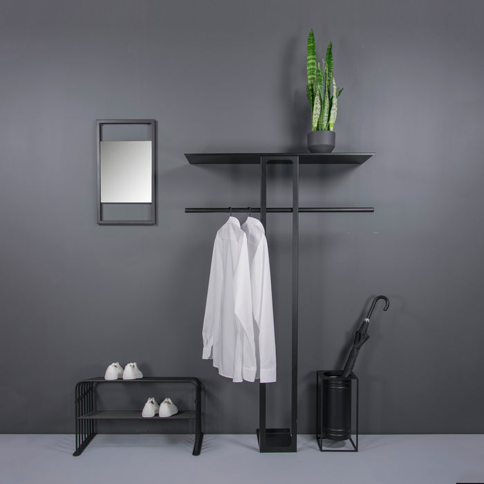 SPINDER DESIGN LUNO LARGE 100 Wandkapstok - Zwart
