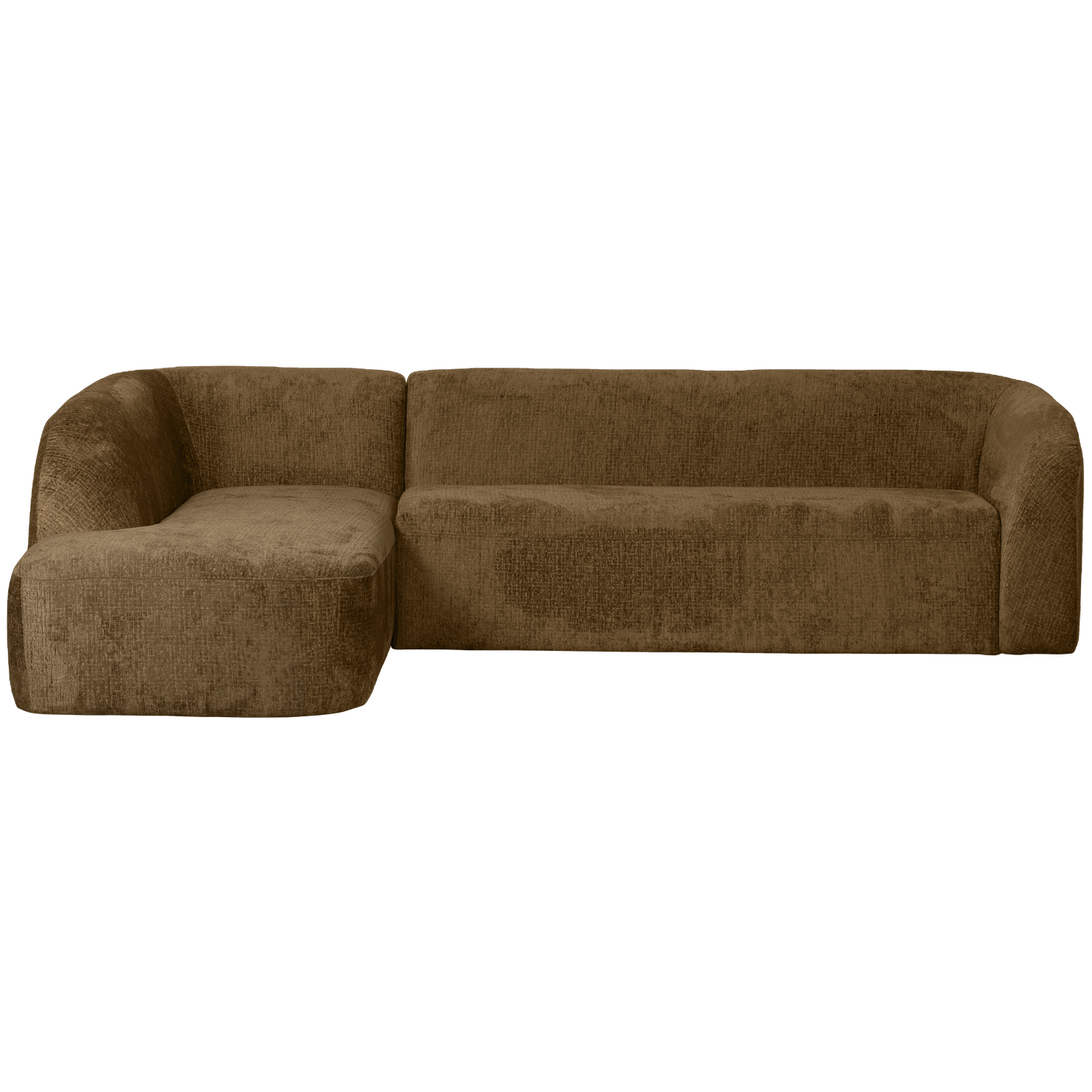 WOOOD Sloping Hoekbank Links - Velvet - Brass