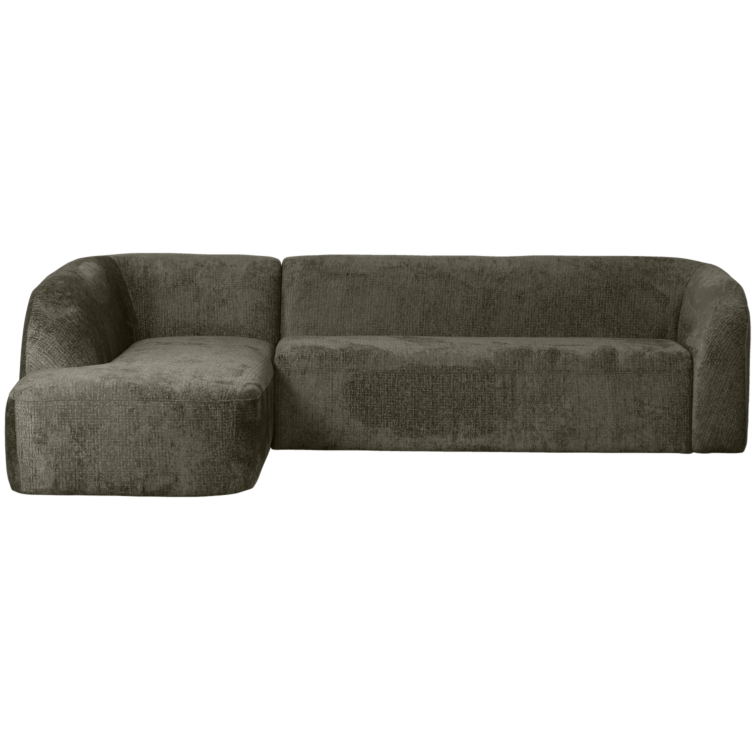 WOOOD Sloping Hoekbank Links - Velvet - Frost