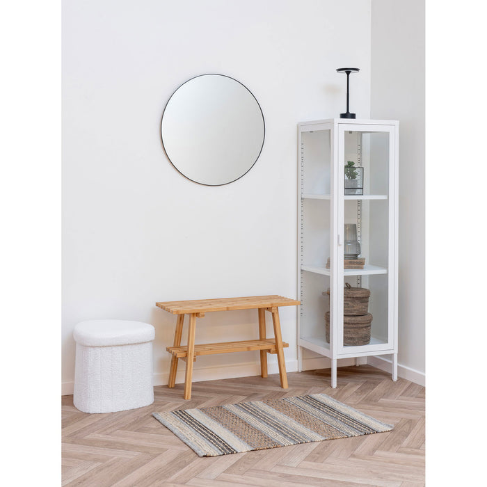 Morena Doormat - Doormat, hand woven, nature|grey 60x90 cm