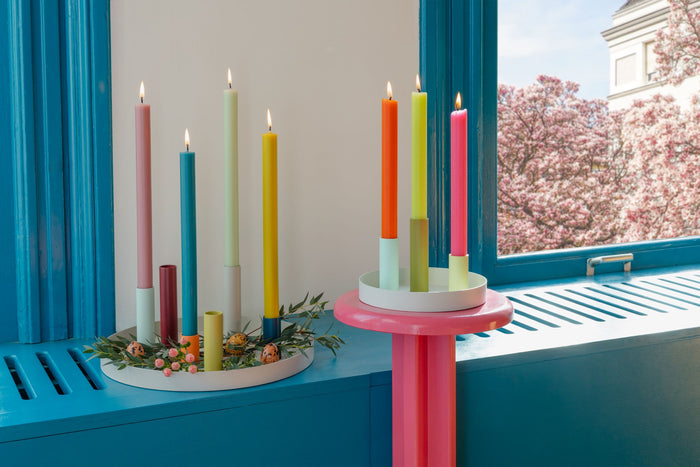 Remember - Kaarsenstandaard Luna Set van 7 Stuks