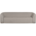 WOOOD Sloping 3-zits Bank - Chenille - Off White Melange