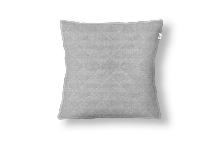 Zo Home Sierkussen Paisley di Lino - dove grey 50x50cm