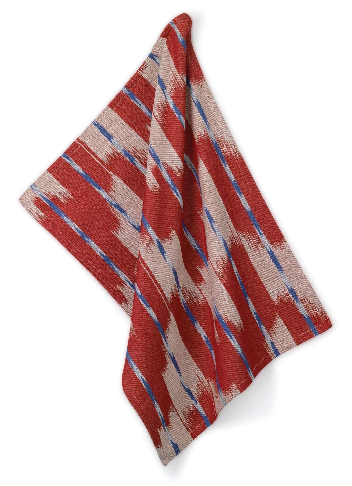 Kela - Kookschort, Keukenschort, Set van 2 Stuks, Katoen, Blauw, Rood,