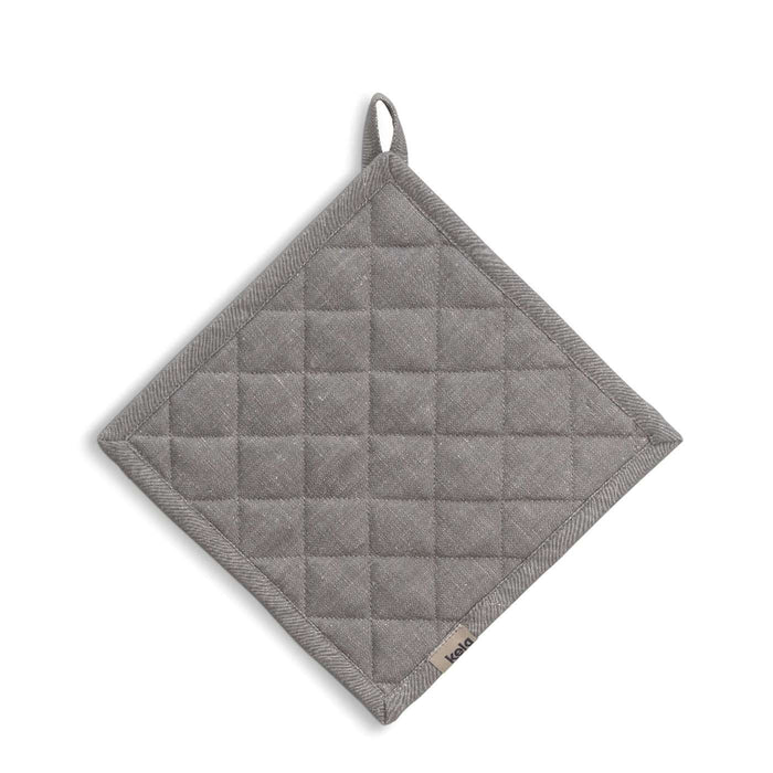 Kela - Pannenlap, Set van 4 Stuks, Katoen, Grijs, 20 x 20 cm - Kela |