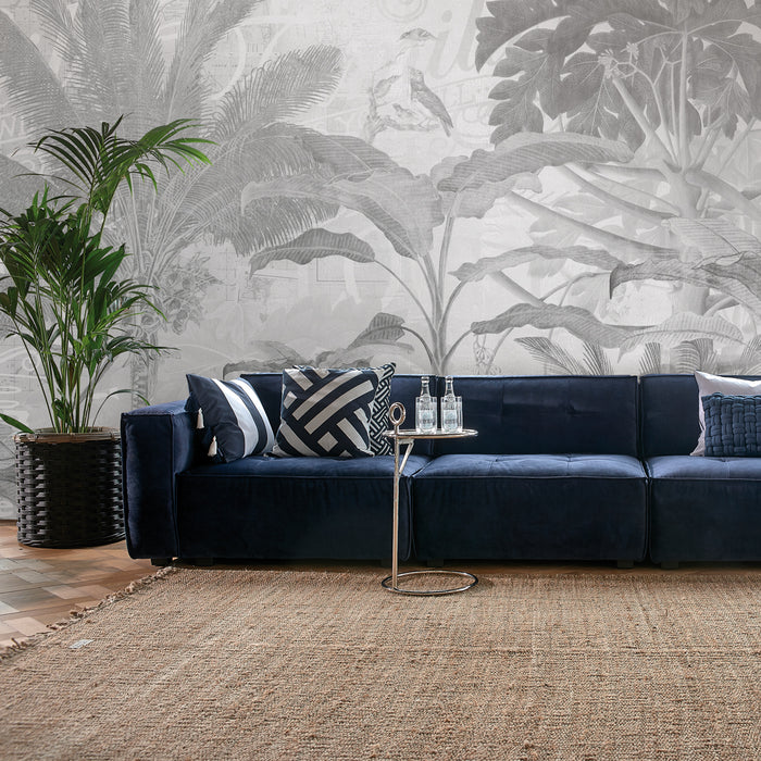 Riviera Maison - RMWallFatamorganalightgreybeigespec - Lichtgrijs