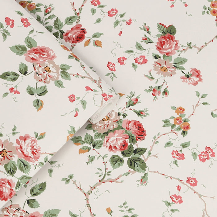 Laura Ashley Mountney Garden Antique Behang - Bloemen - 10mx52cm -