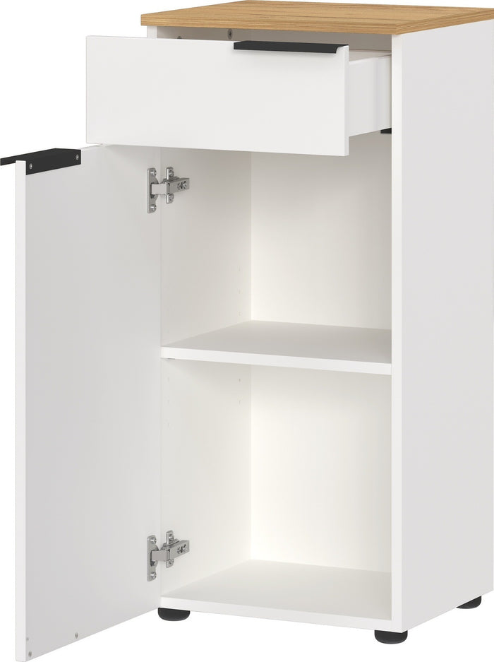 Germania Menen Wit | Eiken Badmeubel Set Twee