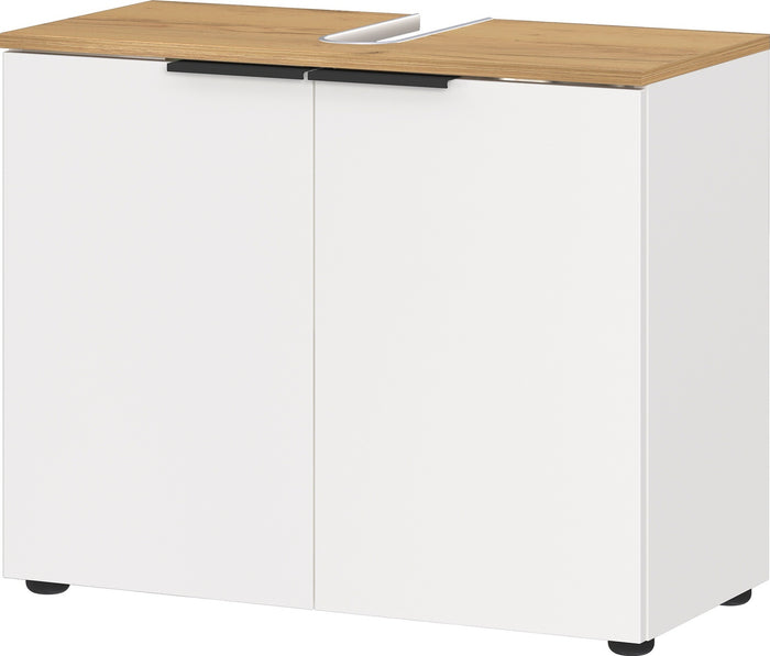 Germania Menen Wit | Eiken Badmeubel Set Twee