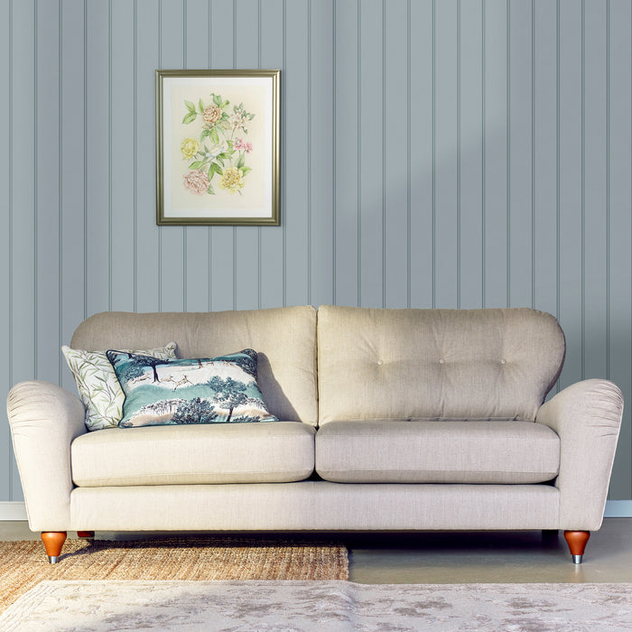 Laura Ashley Chalford Wood Panelling Behang - Streep - 10mx52cm -