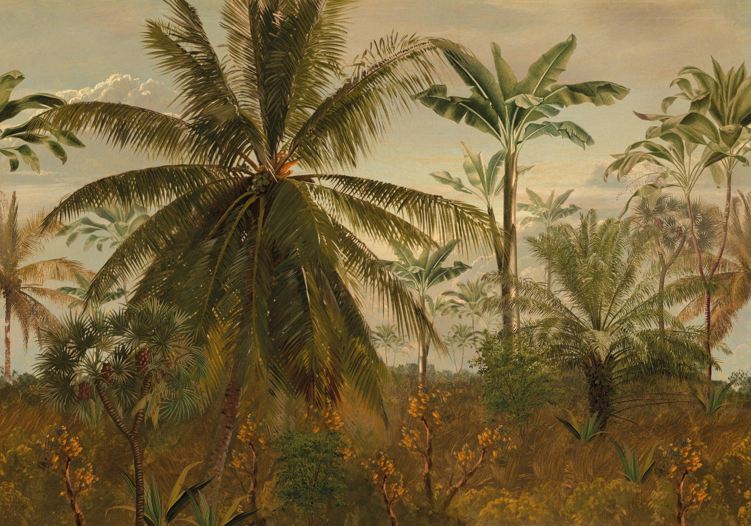 LOOKS by Wolfgang Joop Fotobehang Jungle Mornignsun 270x350cm