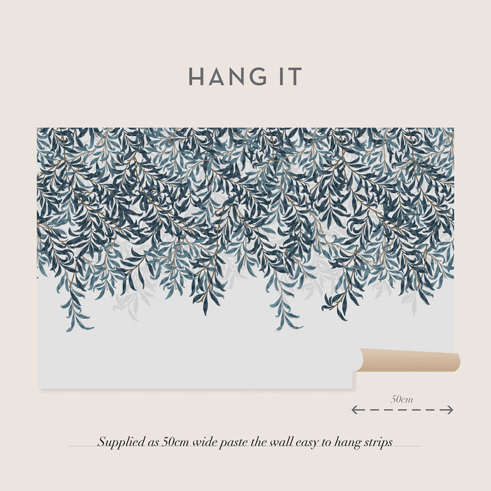 William Morris at Home Fotobehang Willow Bough Blue