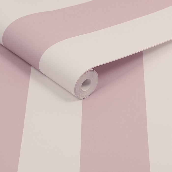 Joules vliesbehang Harborough Stripe Pink roze